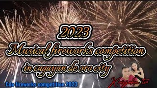 Pyromusical fireworks competition 2023 in cagayan de oro [upl. by Culhert]