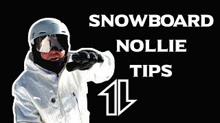 Snowboard Nollie Tips [upl. by Tnafni671]