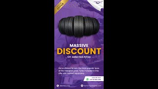 Limited Time Offer on Tyres  zDegree  Call Now [upl. by Hrutkay542]