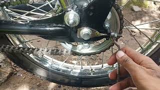 Paano mag Adjust ng kadena TMX 125 [upl. by Gawain]