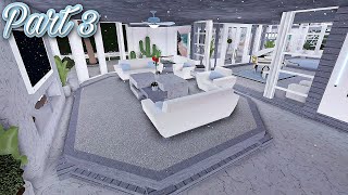 Bloxburg Malibu Coastal Modern Mansion Speedbuild Part 35 [upl. by Attehcnoc458]