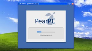 PearPC  Emulating Mac OS X on Windows XP [upl. by Maples]