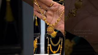 😍Light Weight Latest Gold Necklace Collections from 12 to 13 gms ✨️saishwethavlogs goldcollections [upl. by Dnarud]