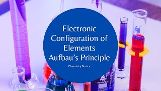 Electronic Configuration Using Aufbaus Principle  Part1 of Electronic Configuration [upl. by Alrak318]