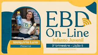 EBD  Lição 5 Maternal 3º Trimestre de 2024  Ieadalpe  O Rei que Fez uma Casa para Deus [upl. by Eixor548]