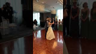 Beautiful Bride Nervous John Legend Wedding First Dance [upl. by Red363]