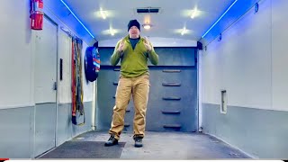 Upgrading my Enclosed Trailer with LED Lights [upl. by Goodyear]