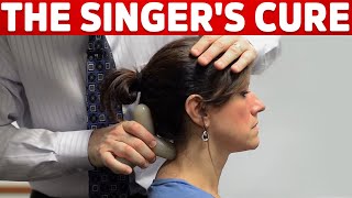 The Singers Cure For Laryngitis Hoarseness Vocal Cord Paralysis and Sore Throats – Dr Berg [upl. by Kinchen]