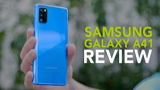 Samsung Galaxy A41 review populaire en compacte budgettelefoon keert terug [upl. by Neelat]