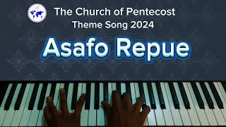 Asafo Repue Pentecost 2024 theme song ghanapentecostworshipsongs pianolessons pianotutorial [upl. by Eardnoed84]