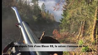 Battues aux grands gibiers Blaser R8 [upl. by Ettenrahc356]