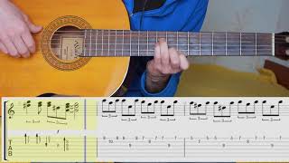 Аntoniо Вandеras Desperado  Cаncion del Мariaсhi  fingerstyle guitar notes TABS Chords [upl. by Nanci]