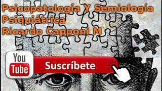 Psicopatología y Semiología Psiquiátrica AUDIOLIBRO Capponi I SALUDENFERMEDAD [upl. by Vokay]