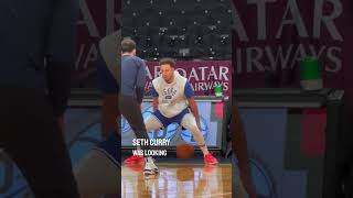 Seth Curry was looking like Steph Curry during his pregame workout shorts [upl. by Adnah]