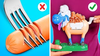 🥰 EXTREME GADGETS VS HACKS CHALLENGE  MustHave Food Hacks Grandma Cooking Challenge by 123 GO [upl. by Etom]