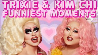 Trixie Mattel amp Kim Chi Funniest Moments [upl. by Nanoc]