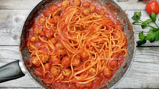 Spaghetti con le polpettine il piatto italiano che fa impazzire gli americani [upl. by Aimal]