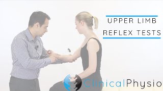 Upper Limb Reflex Tests including Babinski and Clonus  Clinical Physio [upl. by Odnala]