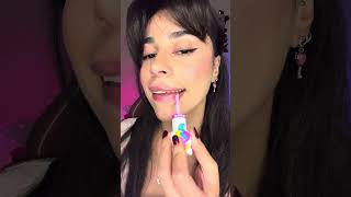 💞 OYUNCAK GİBİ LIPGLOSSLAR 💄💋 asmr relax makeup asmrshorts [upl. by Atalaya704]