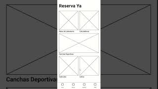 Prototipo baja fidelidad ReservaYa v2 [upl. by Analiese]