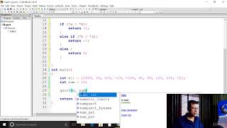 135 How to use library qsort function for sorting arrays [upl. by Edge]