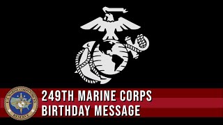 Marines honor 249 years of service A legacy of honor courage commitment [upl. by Aihtnys]