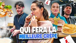 Qui fera la meilleure crêpe au LOCAL  🥞tout le monde se régale [upl. by Ellicec493]