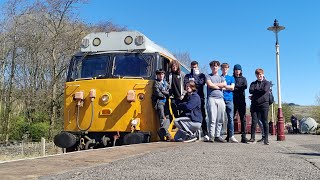 50015 Valiant Running Day At The East Lancs Railway  07042023 [upl. by Eednim107]