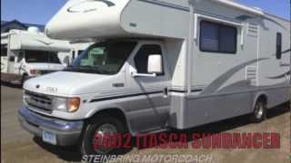 Used 2002 Itasca Sundancer 27P Class C Gas Motorhome for Sale in MN [upl. by Cob253]