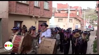 Danza pinquillada Huaycheña de Puerto Acosta carnaval 2023 [upl. by Burra810]