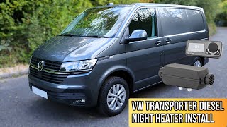 VW Transporter T61 Camper Conversion  Ep 5 Heater Install [upl. by Ailel]