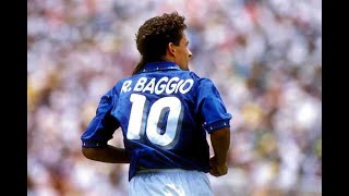 Roberto Baggio All 36 Freekick Goals In Career [upl. by Atinor]