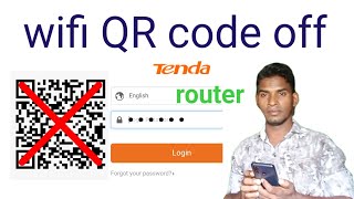 wifi scan qr code off tenda how to remove scan wifi qr code tendatanda ka scanner code ksa off [upl. by Cornelius]