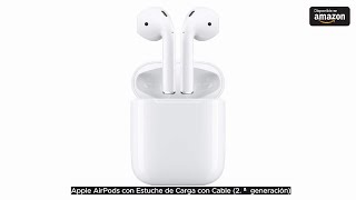 Apple AirPods con Estuche de Carga con Cable 2ª generación [upl. by Gautea380]