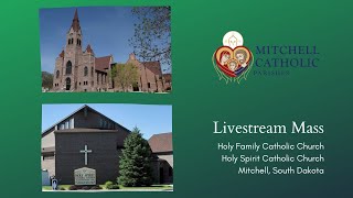 Mass Holy Spirit Catholic Church Mitchell SD [upl. by Odlauso]