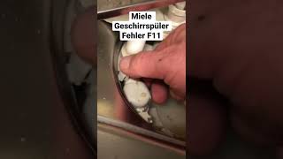 Miele Geschirrspüler Fehler F11 beheben [upl. by Donnamarie]