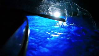 Grotta Azzurra Blue Grotto  Capri [upl. by Lilak]