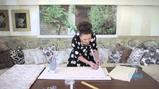 Sewing Tutorial How to Make a Bed Throw [upl. by Rowan]