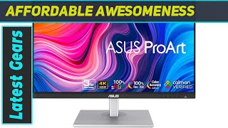 Asus ProArt PA279CV 4K Monitor for Creatives on a Budget [upl. by Oeak143]