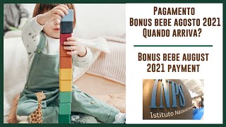 PAGAMENTO BONUS BEBE AGOSTO 2021  BONUS BEBE AUGUST PAYMENT [upl. by Carolee]