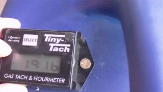 Tiny Tach and SenDec Hour Meter Comparison [upl. by Oaoj233]