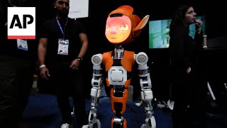 Meet Mirokai the logisitics robot showcased at CES 2024 [upl. by Teiv229]