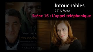 Intouchables Scène 16 Driss forces Philippe to call Éléonore French English subtitles [upl. by Adnoma418]