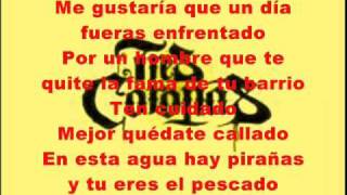 FALSEDADES TRES CORONAS LETRA [upl. by Morrie]