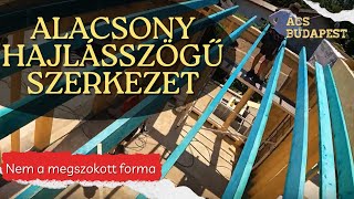 NEM A MEGSZOKOTT FORMA  Alacsony hajlásszögű szerkezet 3 rész [upl. by Stacee]