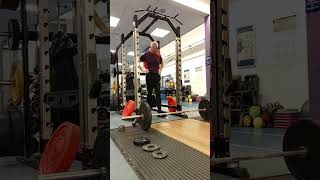 3 clean and jerks 40 kg 19 Nov 2024 mastersweightlifting weightliftingtechnique cleanandjerk [upl. by Ahsakal771]