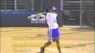 Girls Softball Common Hitting Problems amp Solutions [upl. by Selrac991]