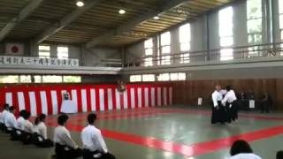 Endō Seishirō shihan enbukai in Saku  2013  part 2 [upl. by Auoh]