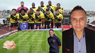 CONVOCATORIA SELECCIÓN ECUATORIANA DE FÚTBOL DOBLE FECHA NOVIEMBRE ⚽🎙️ [upl. by Howund]