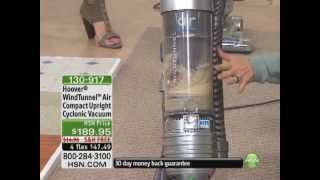 Hoover WindTunnel Air Compact Upright Cyclonic Vacuum [upl. by Cicely626]